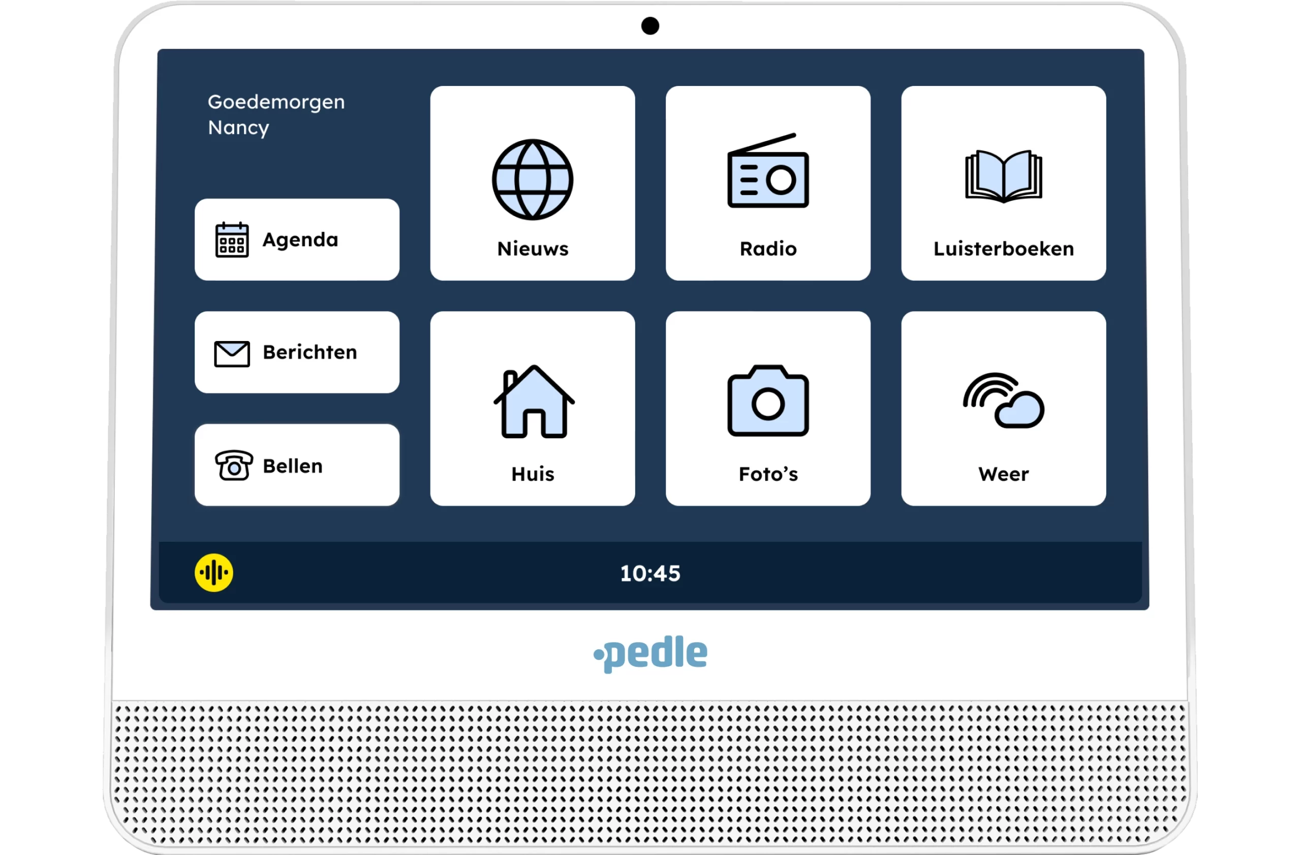 Pedle device and interface