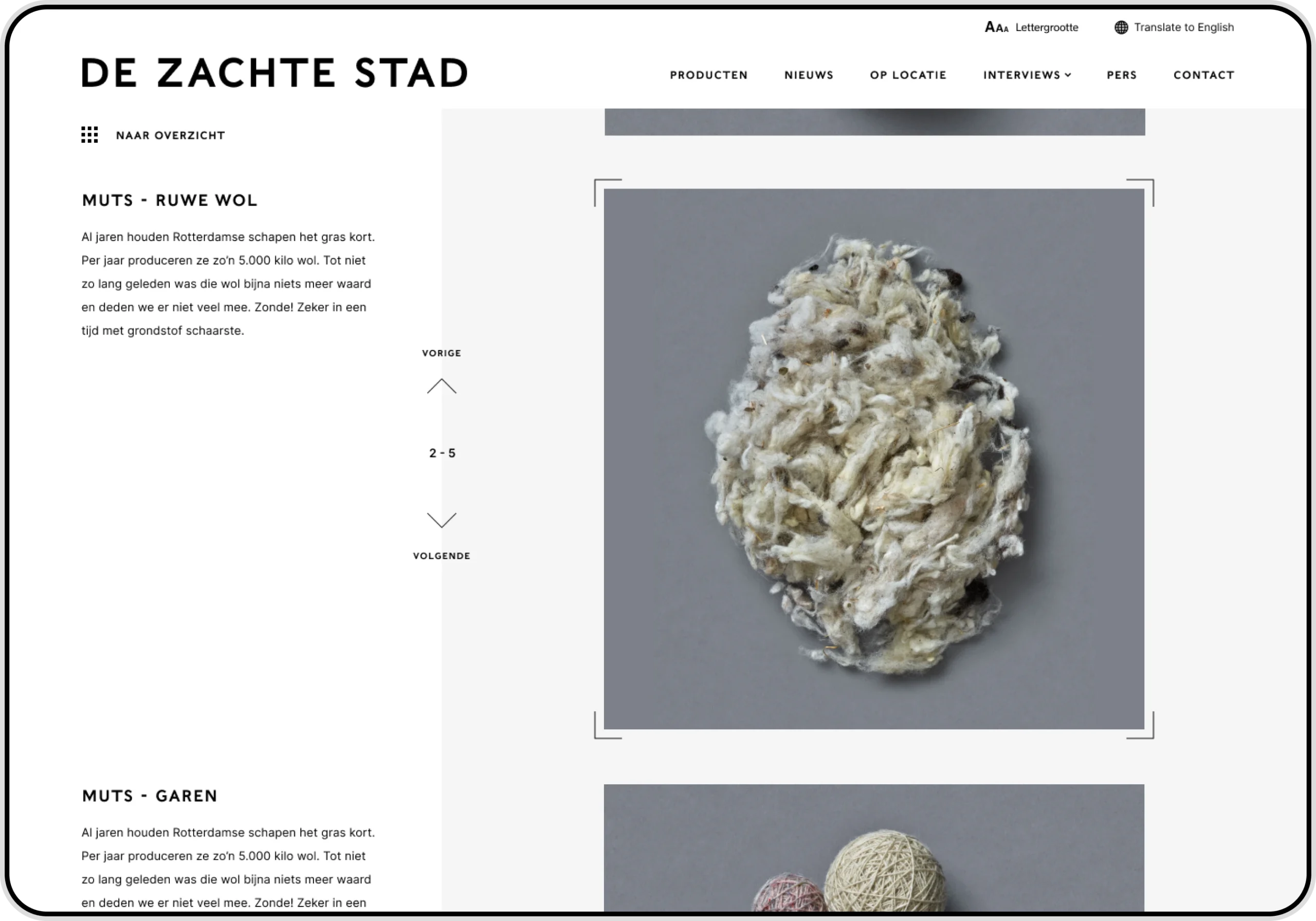A screenshot of The Soft City webpage design